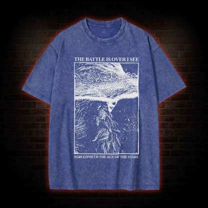 The Battle Is Over I See Washed T-shirt