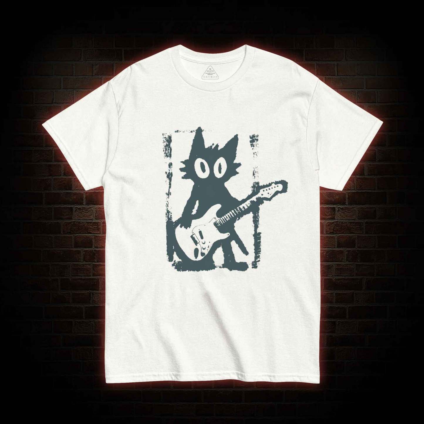 Rock and Roll Cat T-shirt