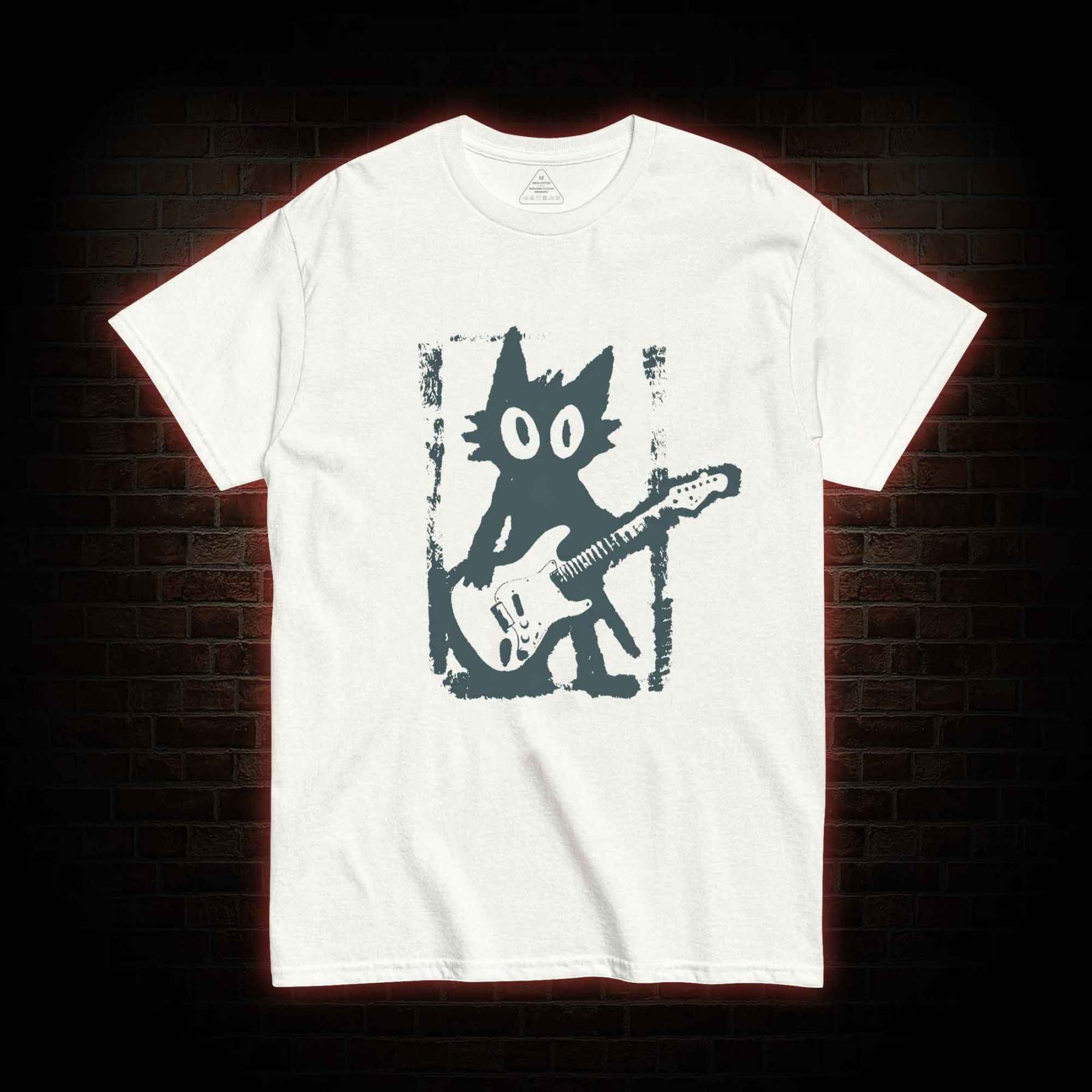 Rock and Roll Cat T-shirt