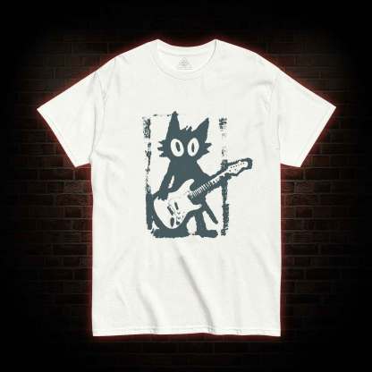 Rock and Roll Cat T-shirt