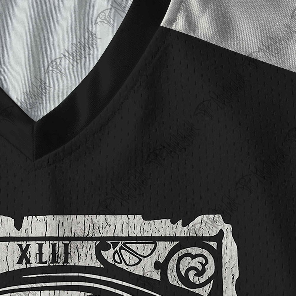 Memento Mori V-Neck Long Sleeve Jersey