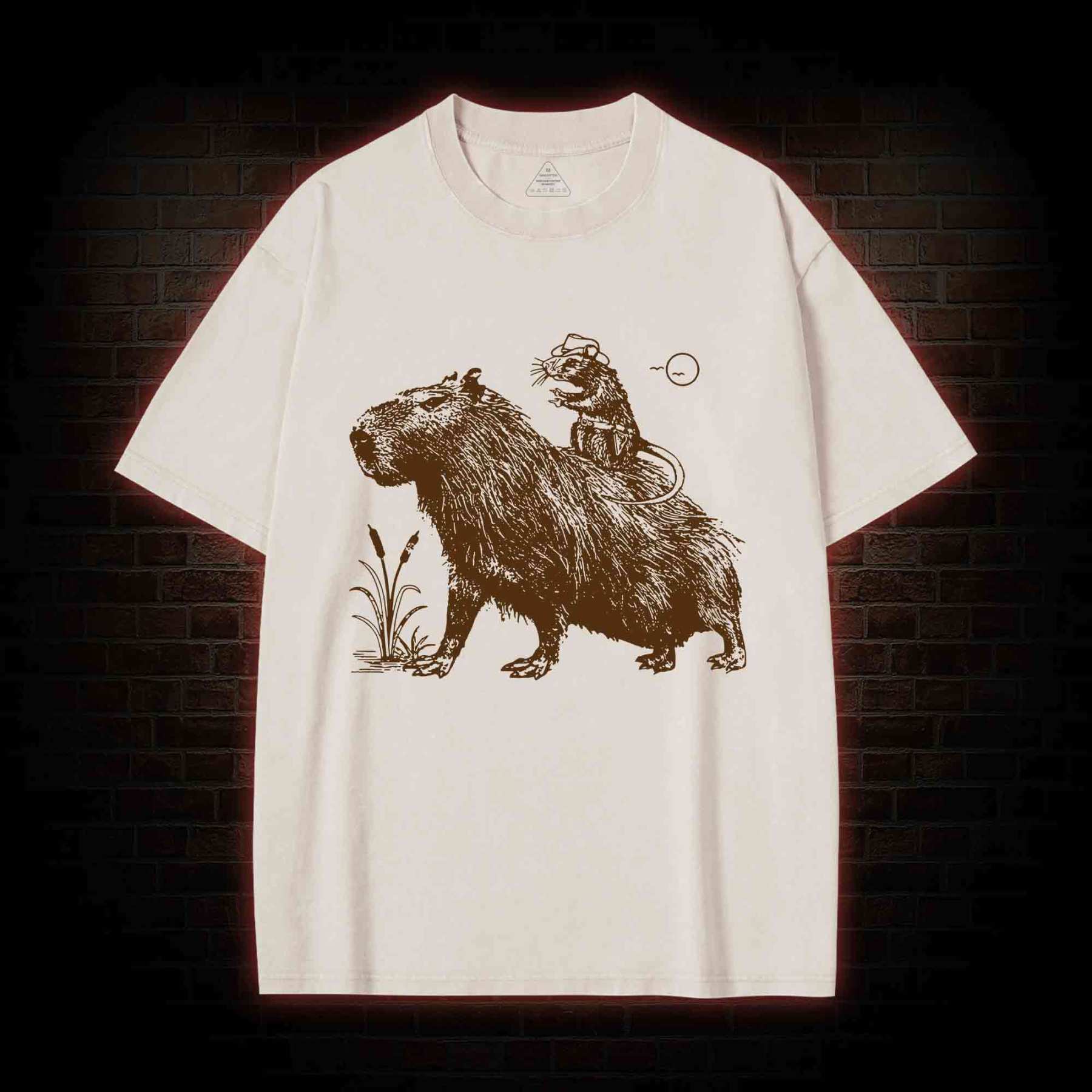 Possum Rider Washed T-shirt