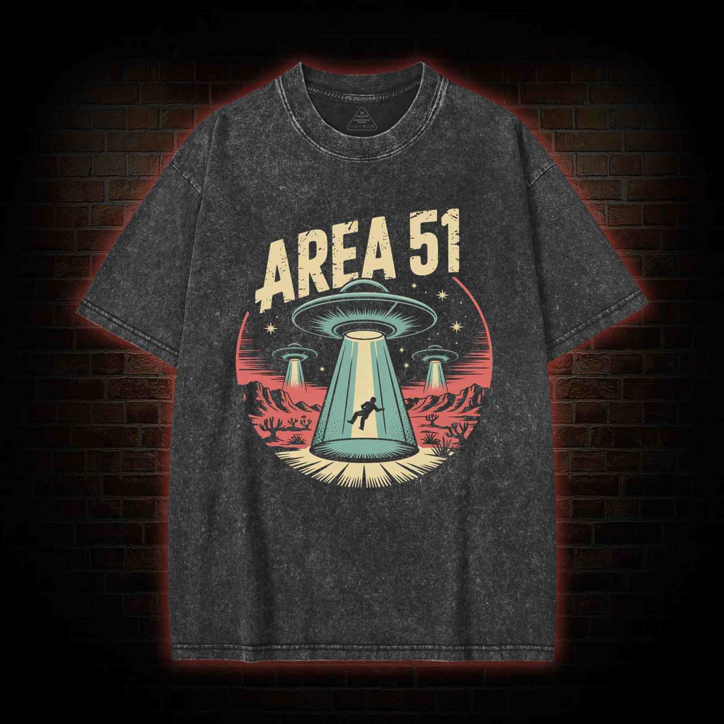 Area 51 Washed T-shirt