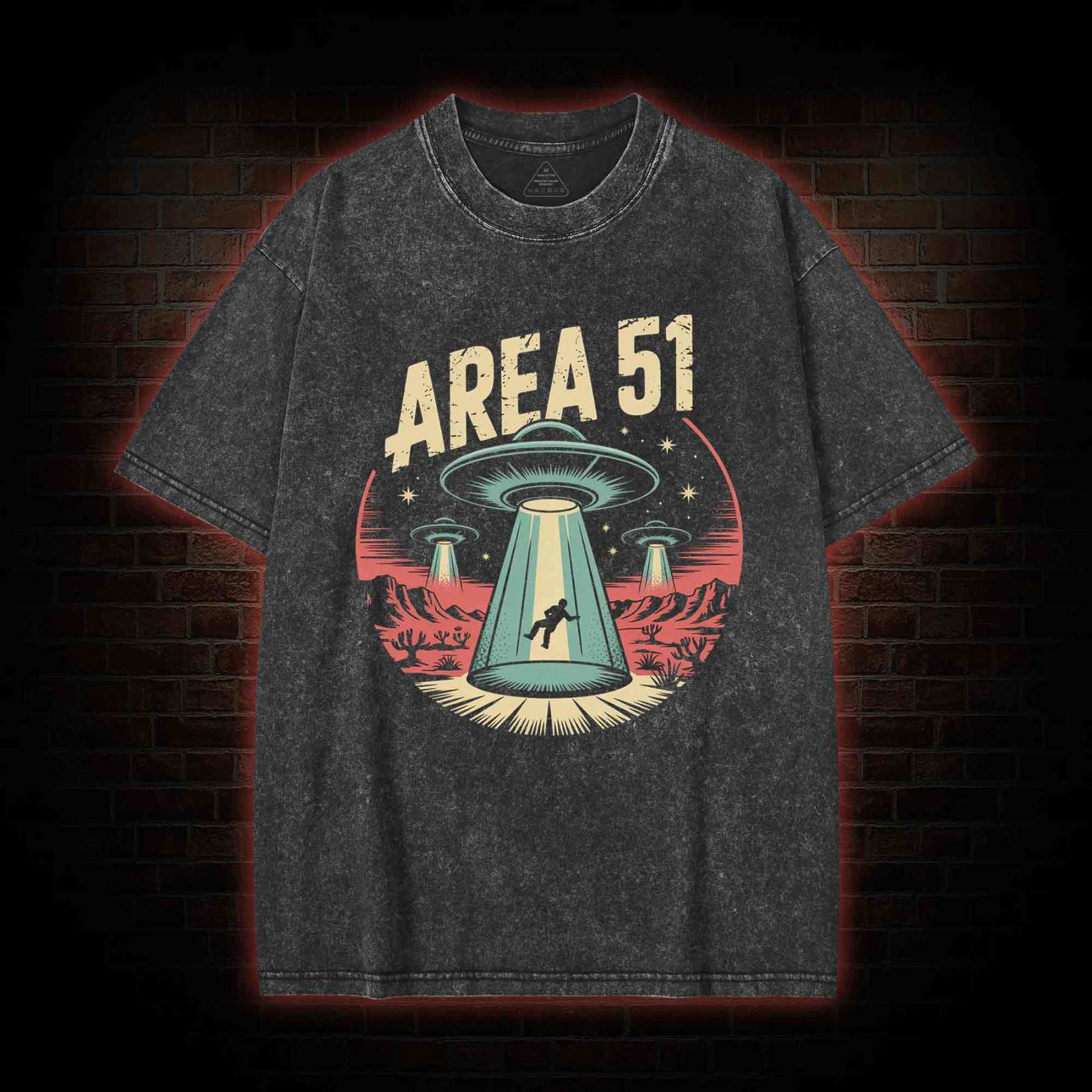 Area 51 Washed T-shirt