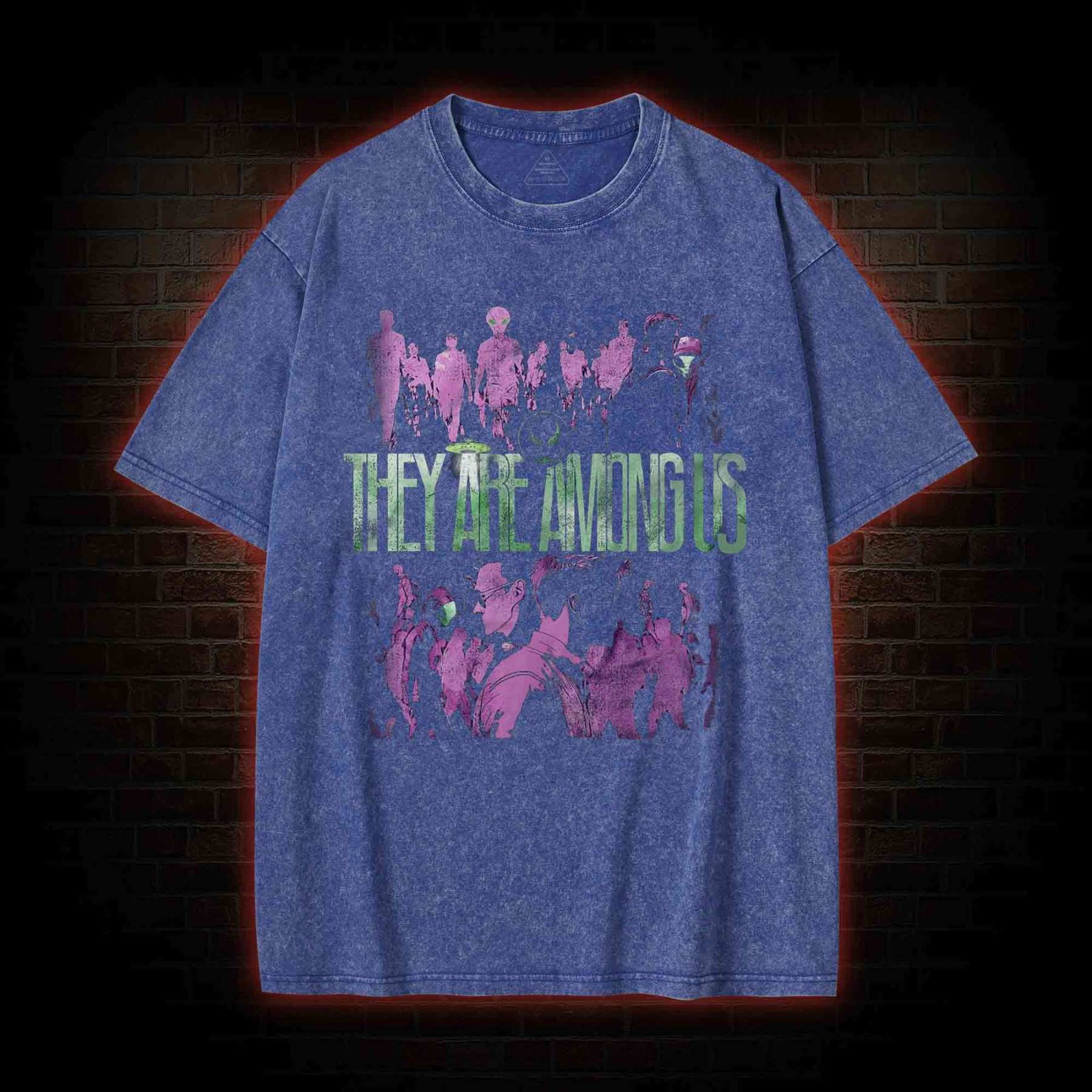 They Are Among Us Washed T-shirt