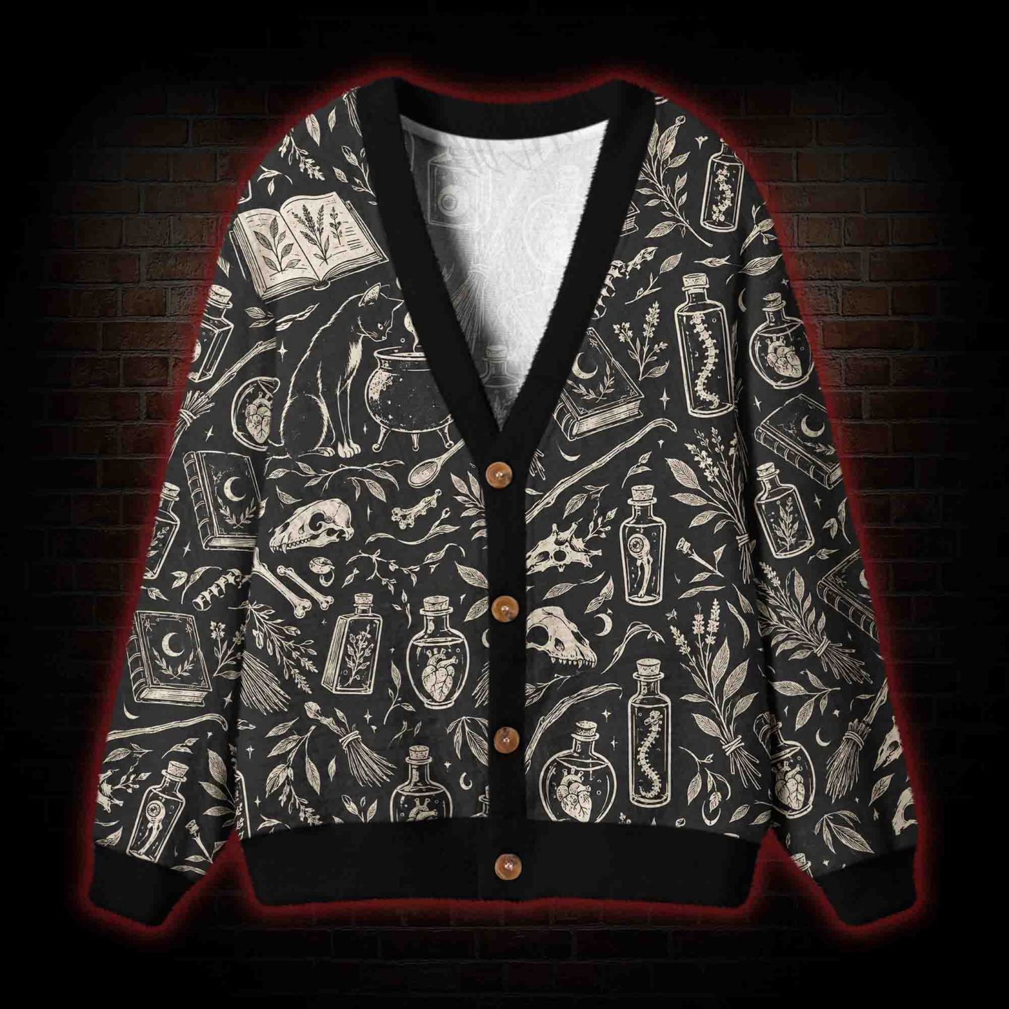 Witchcraft Cabinet Cardigan Sweater