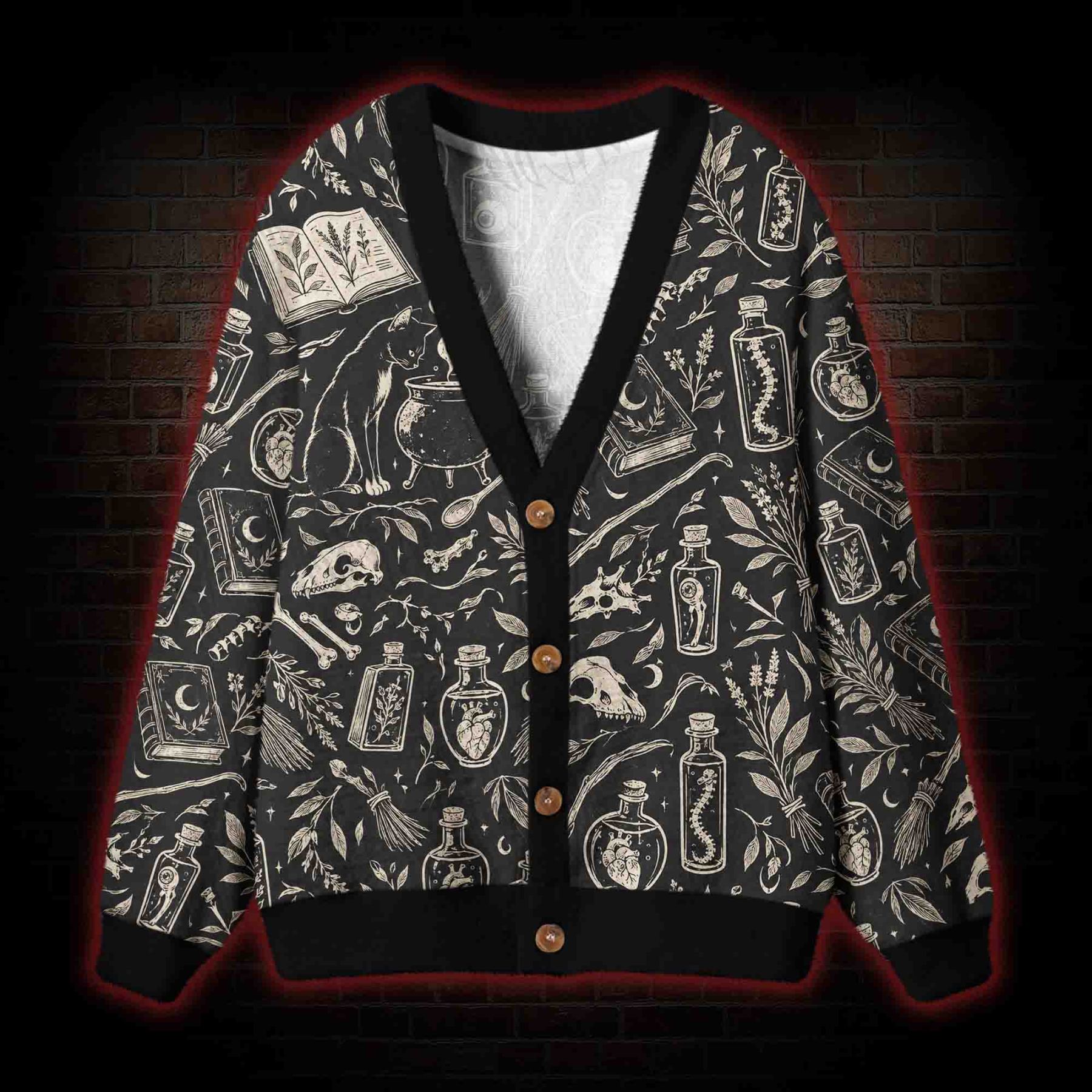 Witchcraft Cabinet Cardigan Sweater