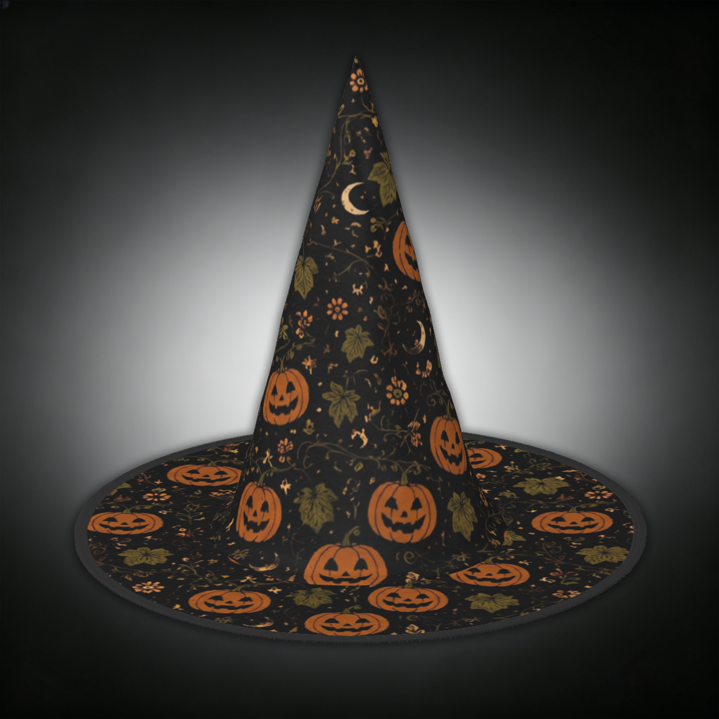 Pumpkin Halloween Witch Hat