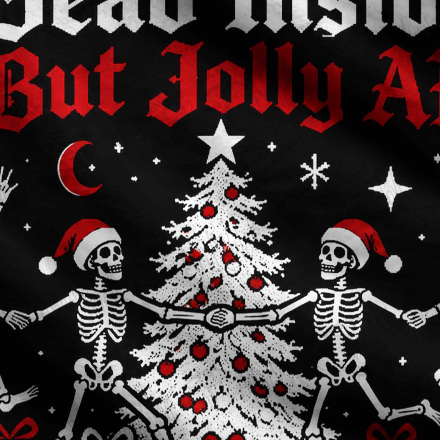 Dead Inside But Jolly AF Ugly Sweatshirts