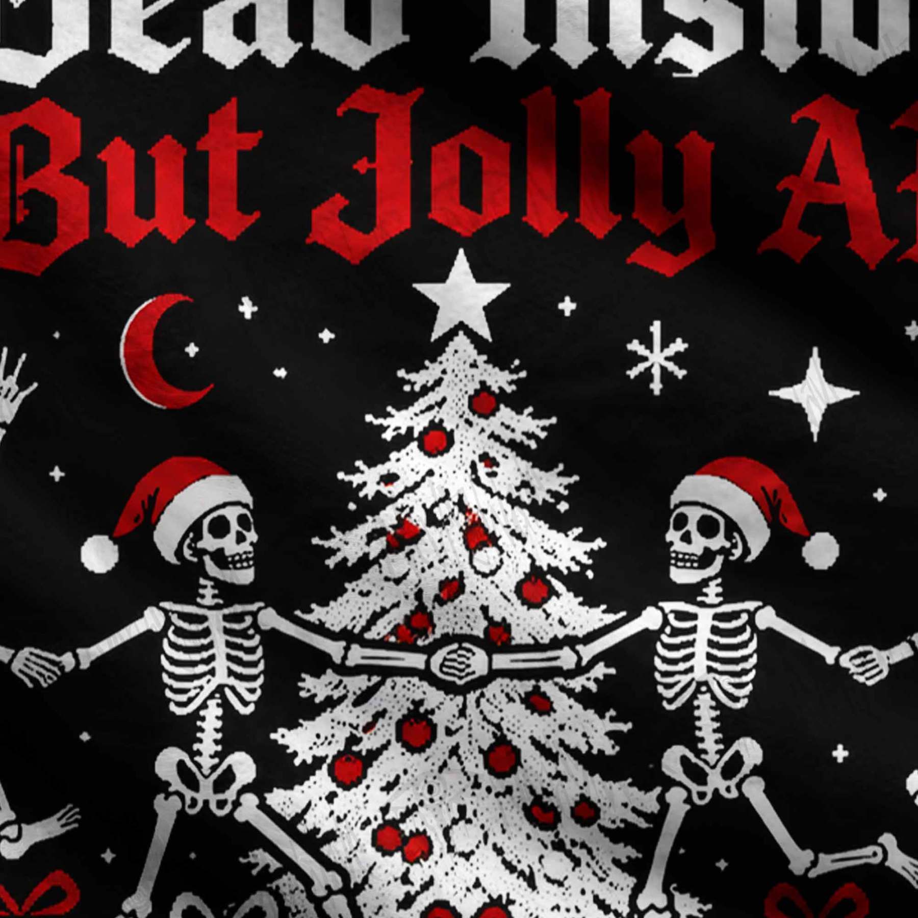 Dead Inside But Jolly AF Ugly Sweatshirts