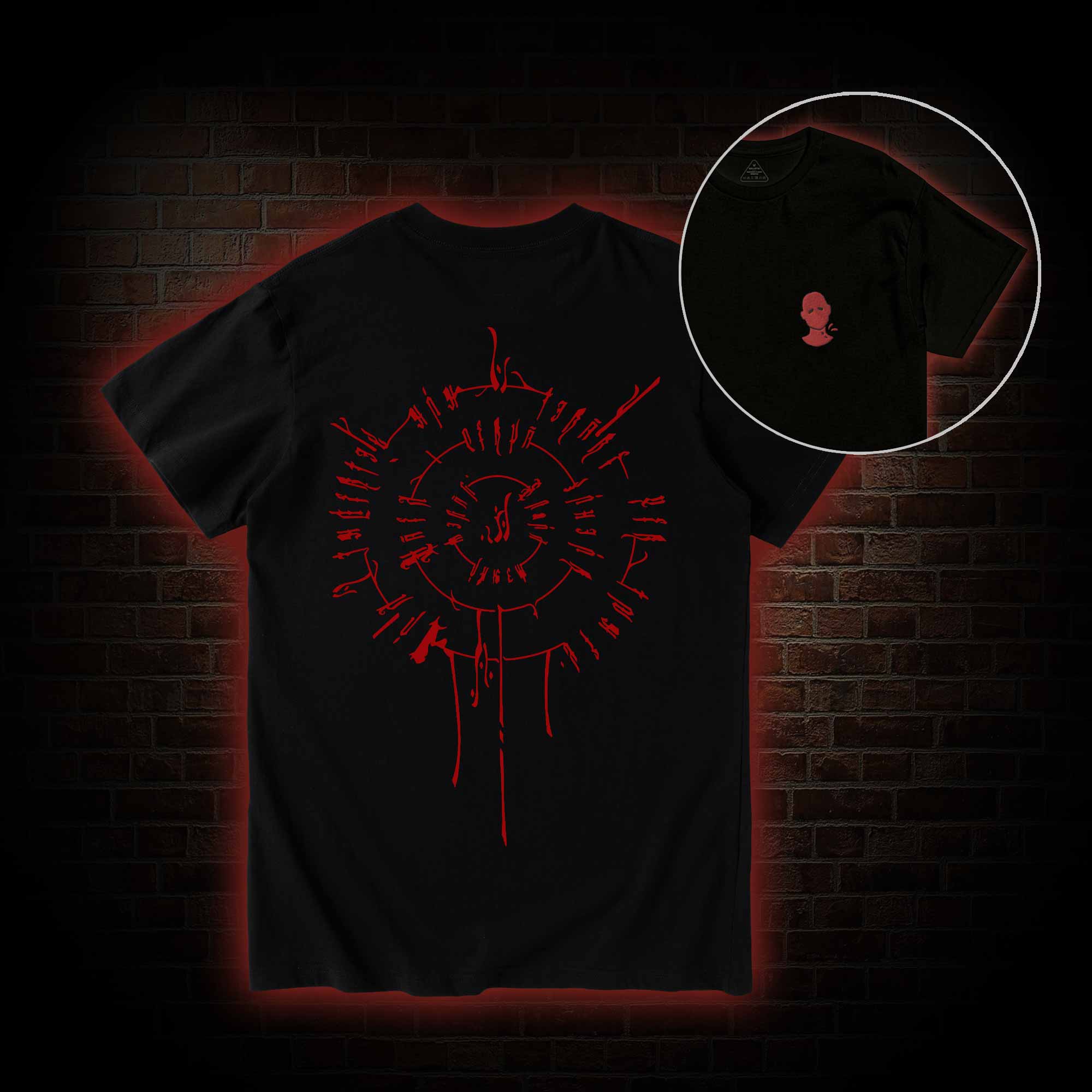 Bloodless Vintage Back Print T-Shirt