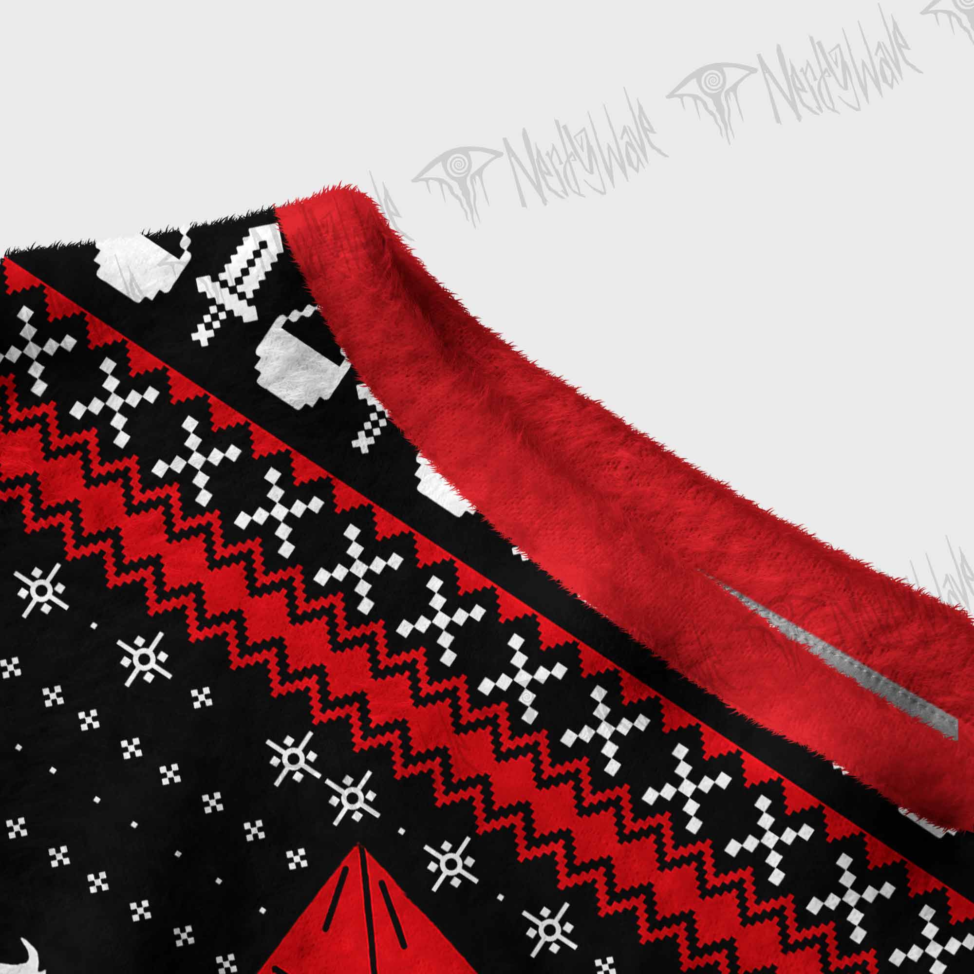 Merry Critmas Off Shoulder Ugly Sweater