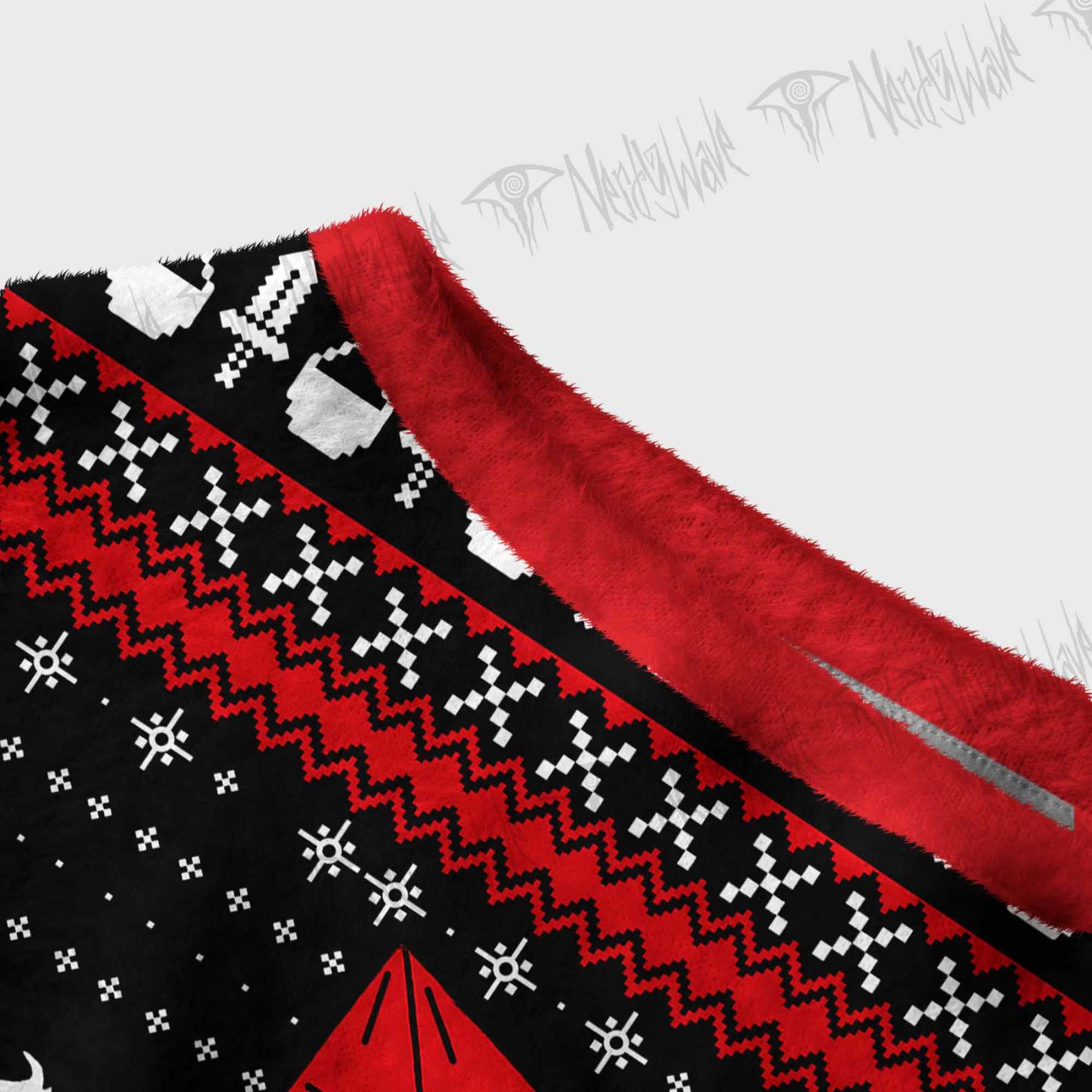 Merry Critmas Off Shoulder Ugly Sweater