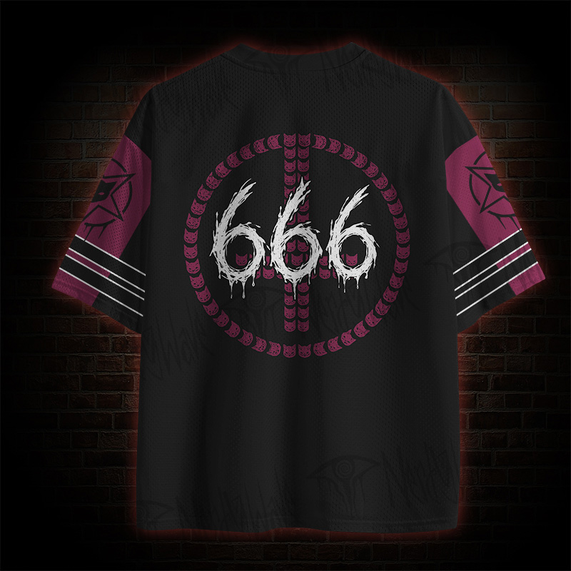 Occult Black Cat Mesh Jersey
