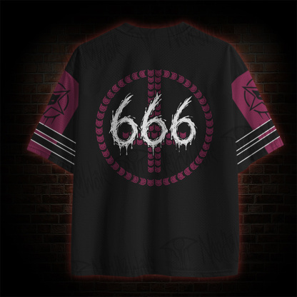 Occult Black Cat Mesh Jersey