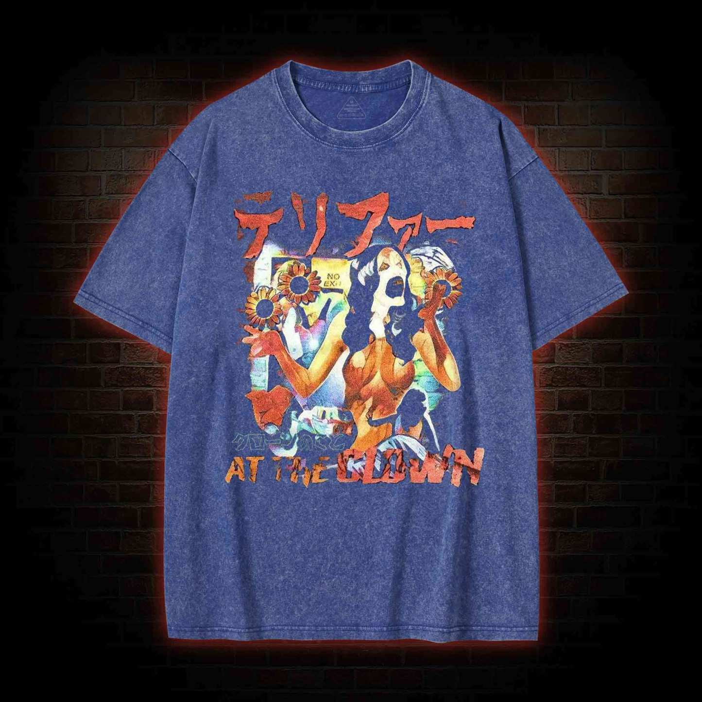 The Clown Slasher Washed T-shirt