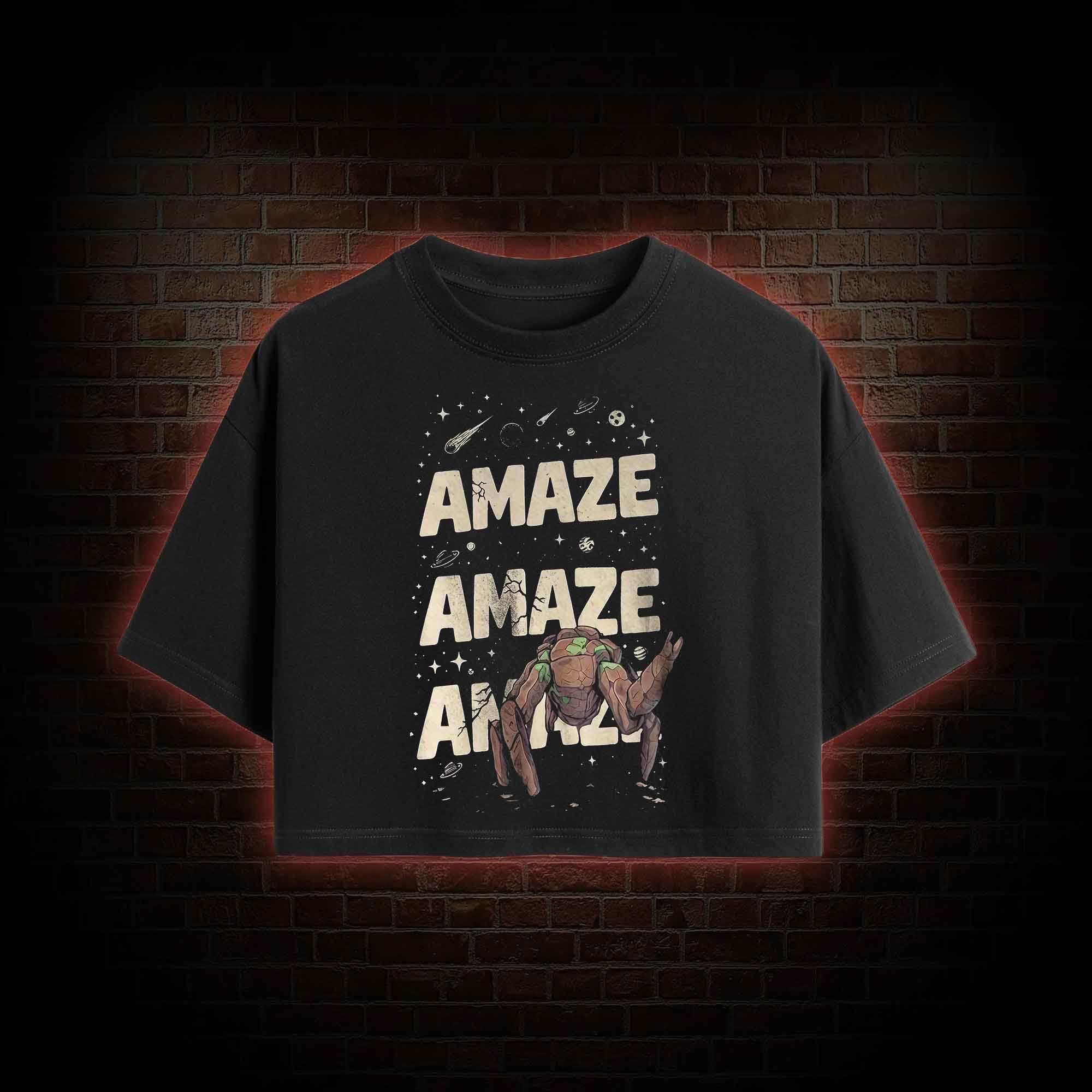 Amaze! Amaze! Amaze! Crop Top