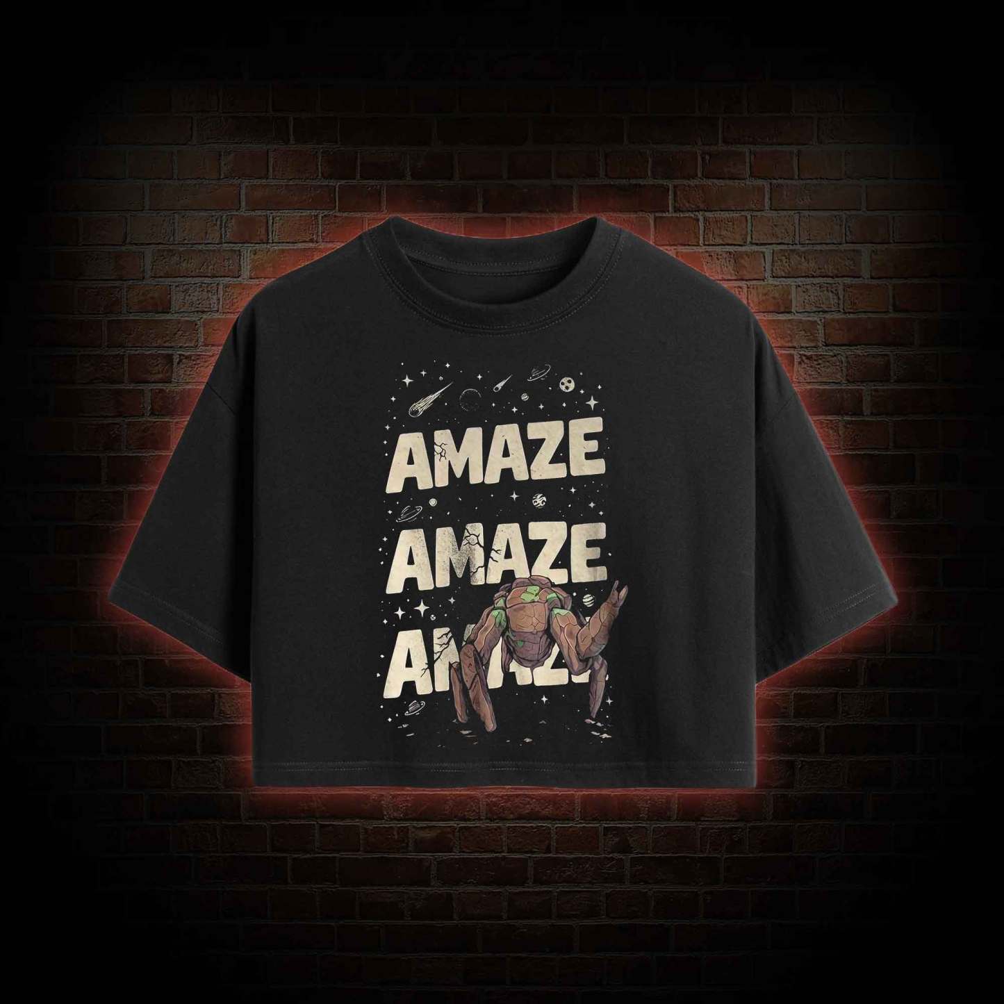 Amaze! Amaze! Amaze! Crop Top