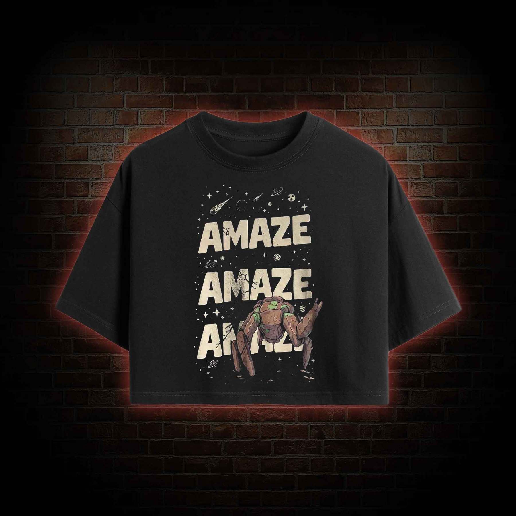 Amaze! Amaze! Amaze! Crop Top