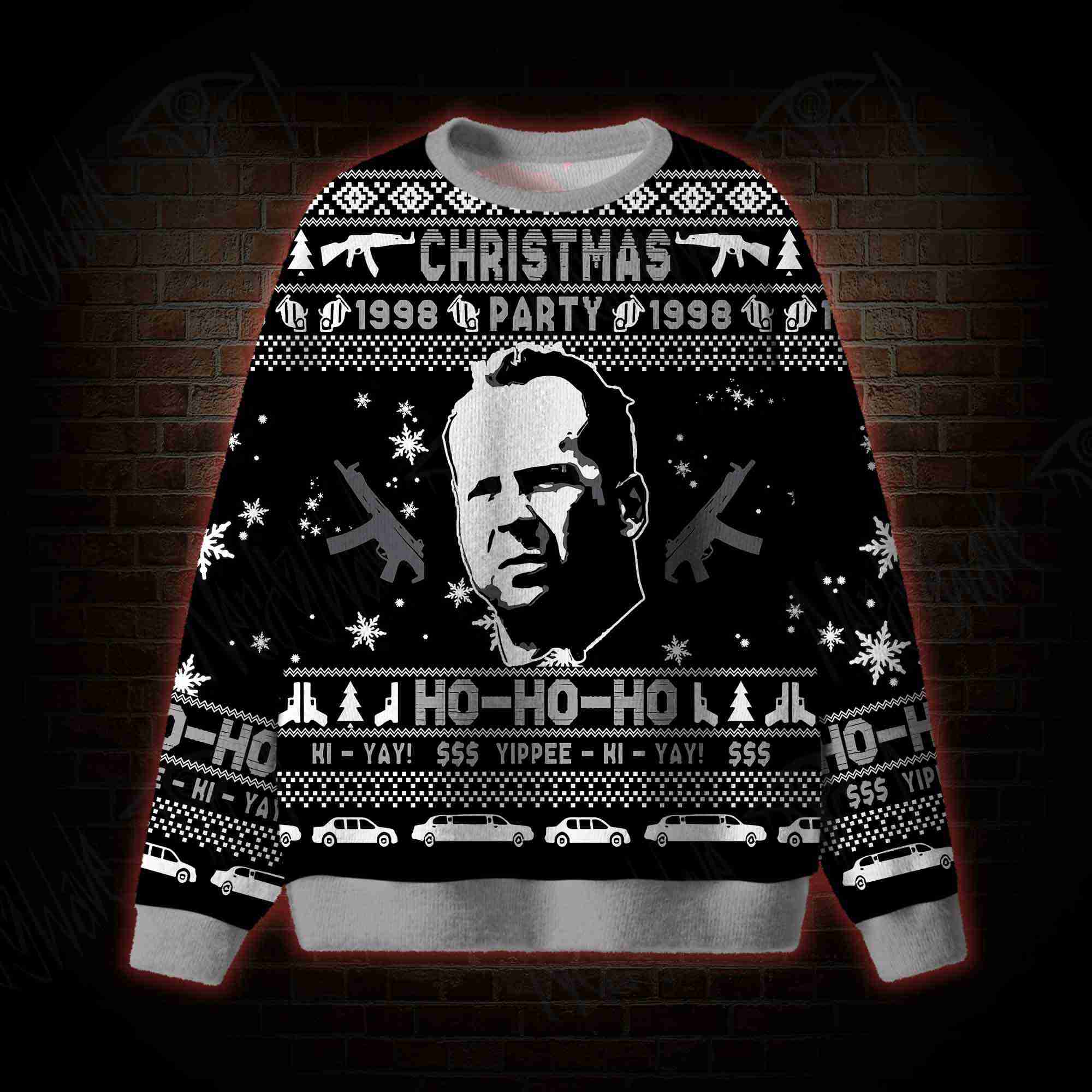 Yippee Ki-Yay Christmas Ugly Sweatshirts