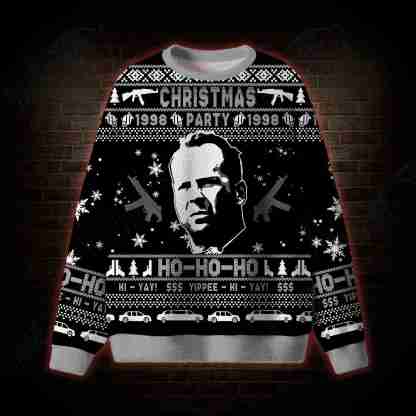 Yippee Ki-Yay Christmas Ugly Sweatshirts