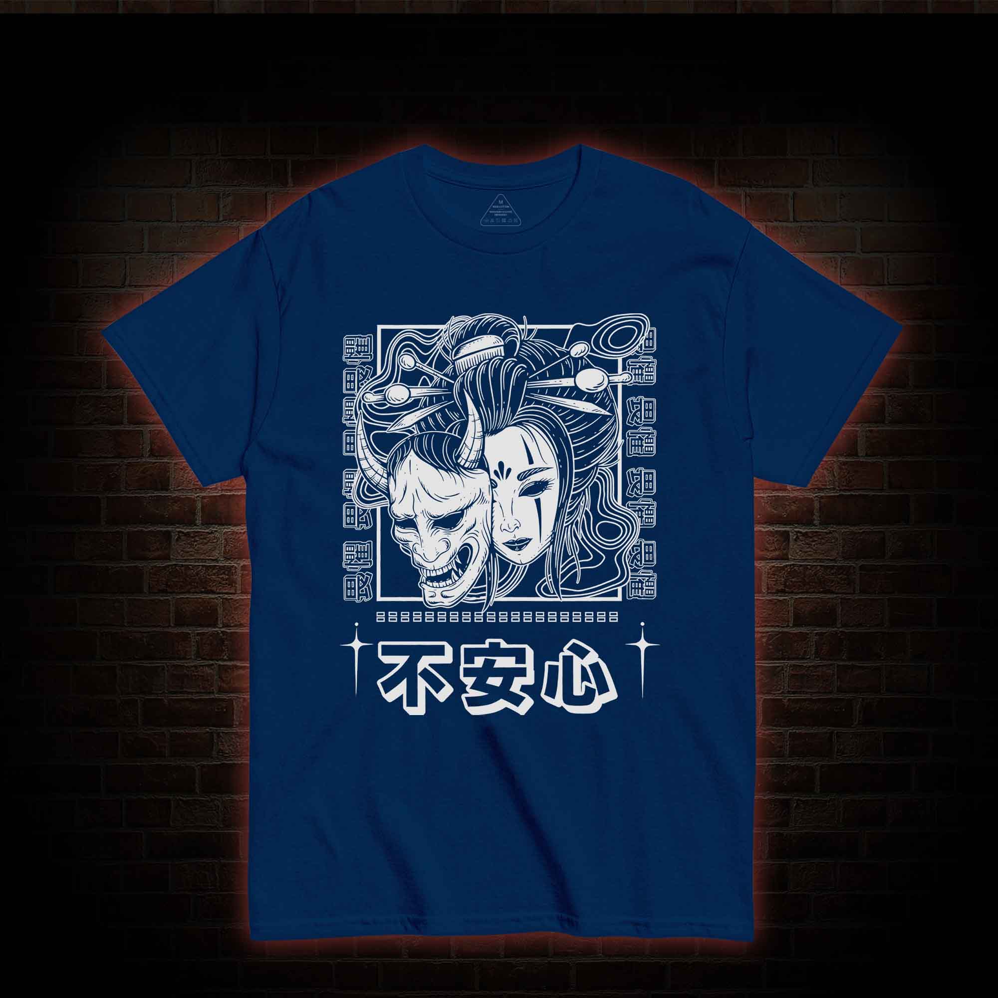 Geisha Woman Mask T-shirt 