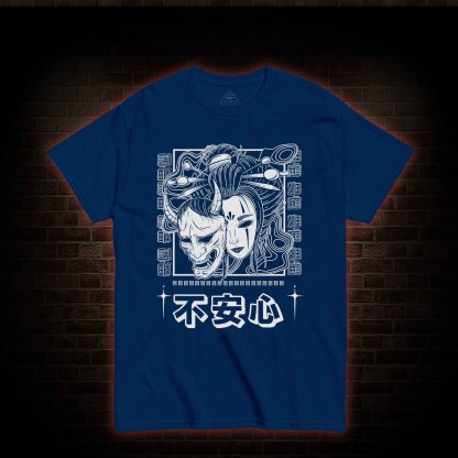 Geisha Woman Mask T-shirt 