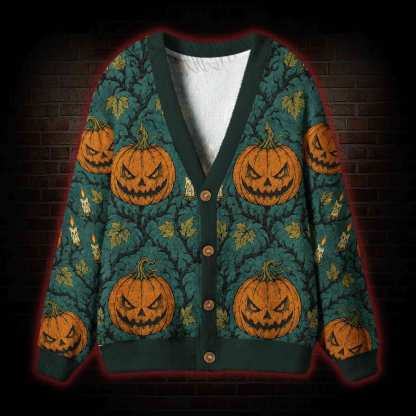 Wicked Carving Cardigan Sweater