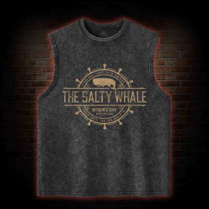The Salty Whale Washed Tank Top