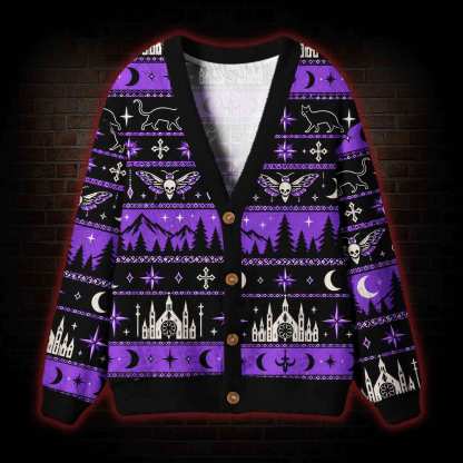 Midnight Heresy Cardigan Sweater