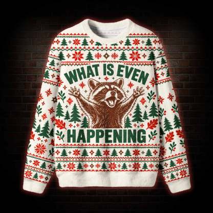What is Even Happening Ugly Sweatshirts