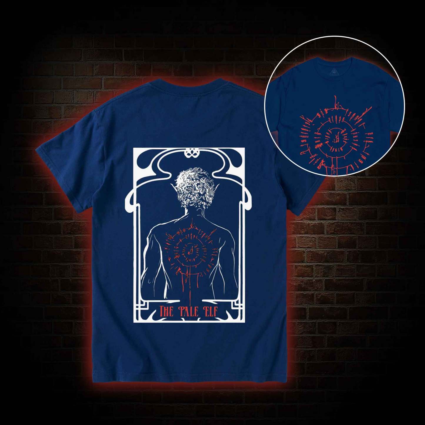 The Pale Elf Back Print T-Shirt