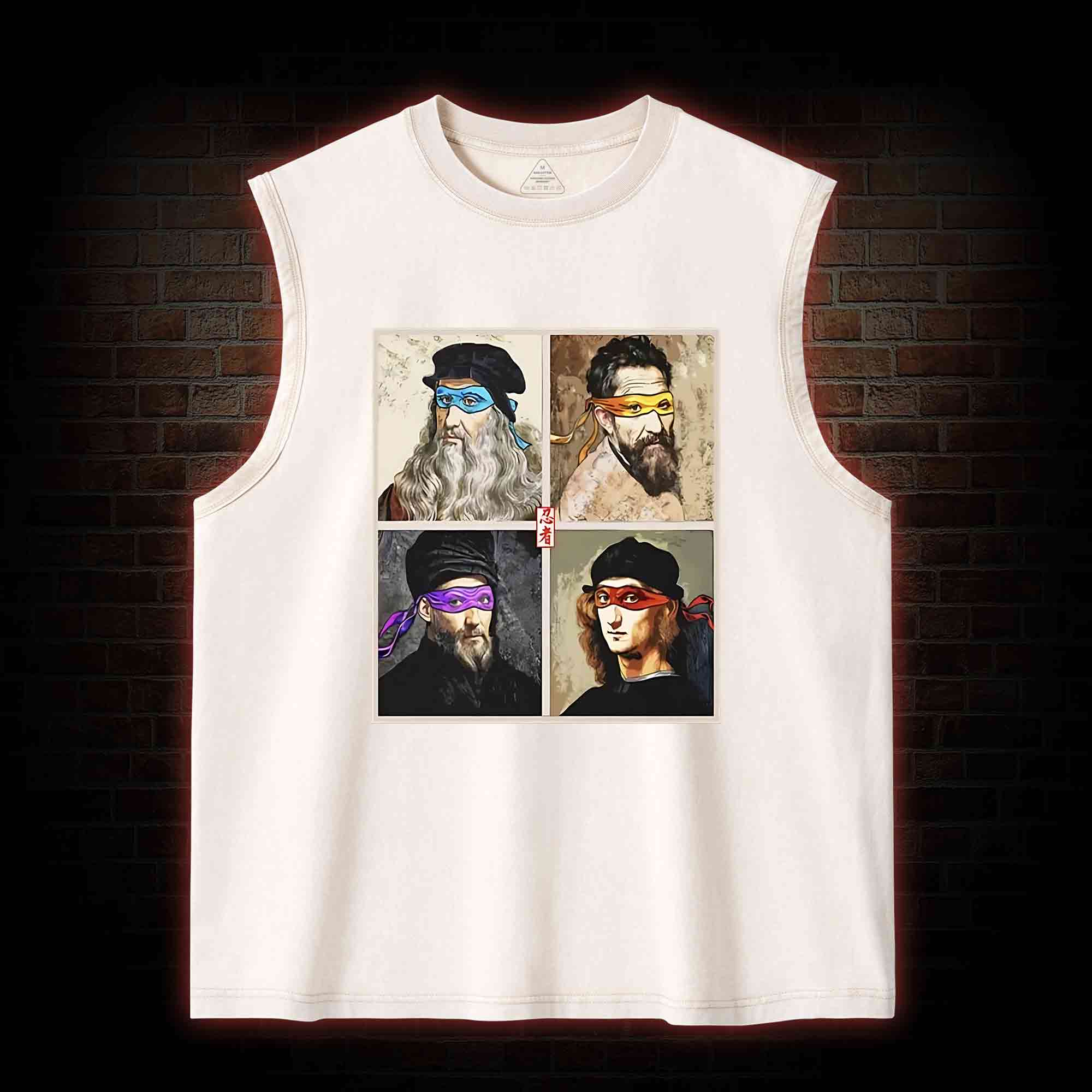 Masters of the Renaissance in the Light Tank Top