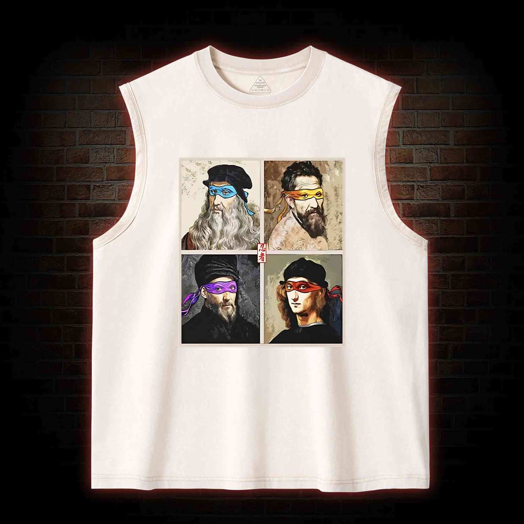 Masters of the Renaissance in the Light Tank Top