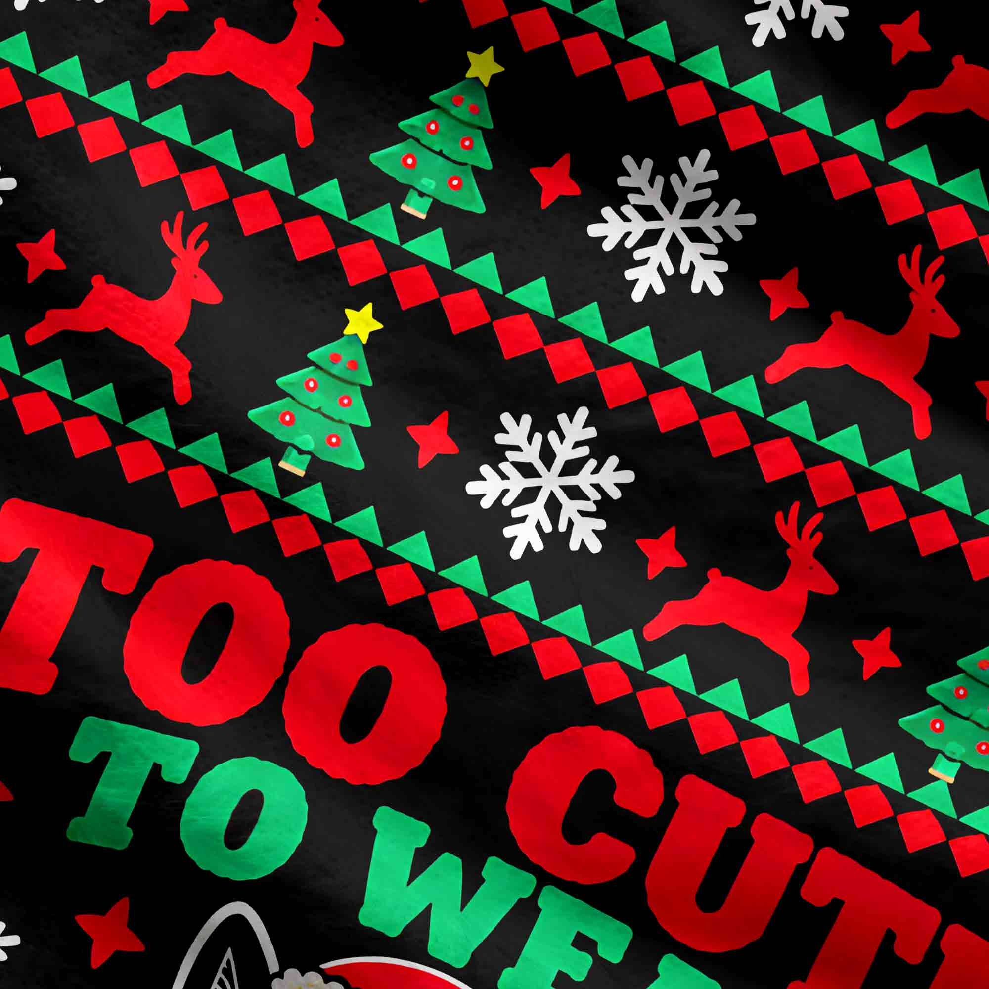 Too Cute for Ugly Sweaters Ugly Sweatshirts