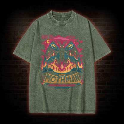 Have You Seen The Mothman Washed T-shirt