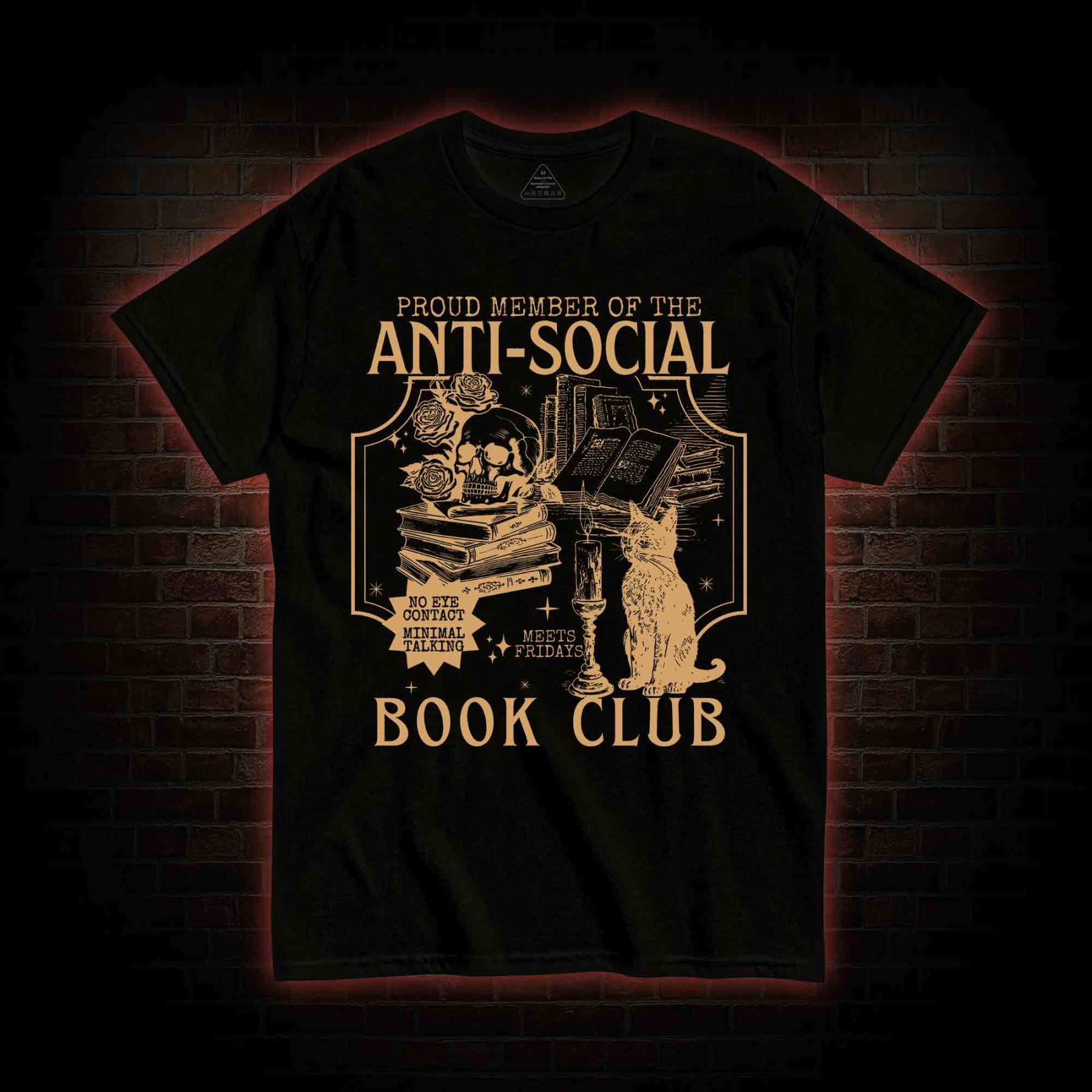 Anti-Social Book Club T-shirt