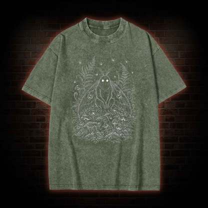 Mothman Folklore Washed T-shirt