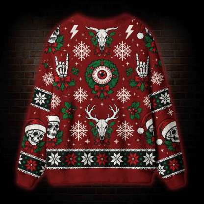 Merry Creepmas Cardigan Sweater