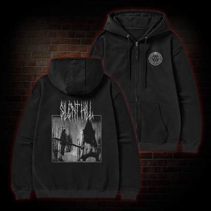 Pyramid Head Zipper Hoodie