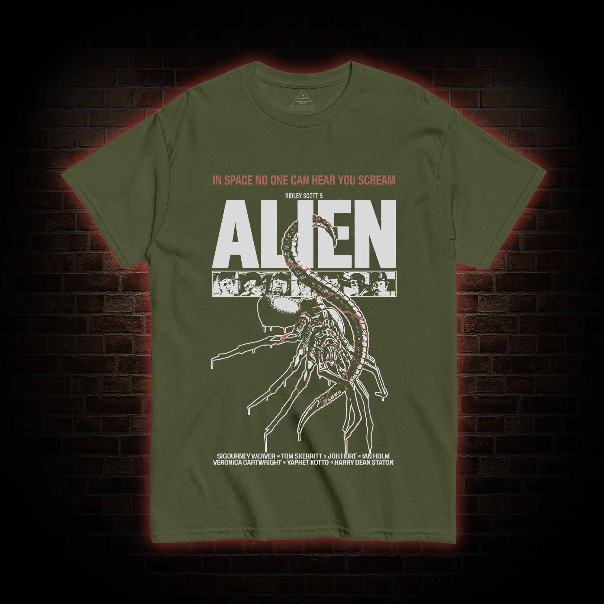 In Space No One can Hear You Scream T-shirt
