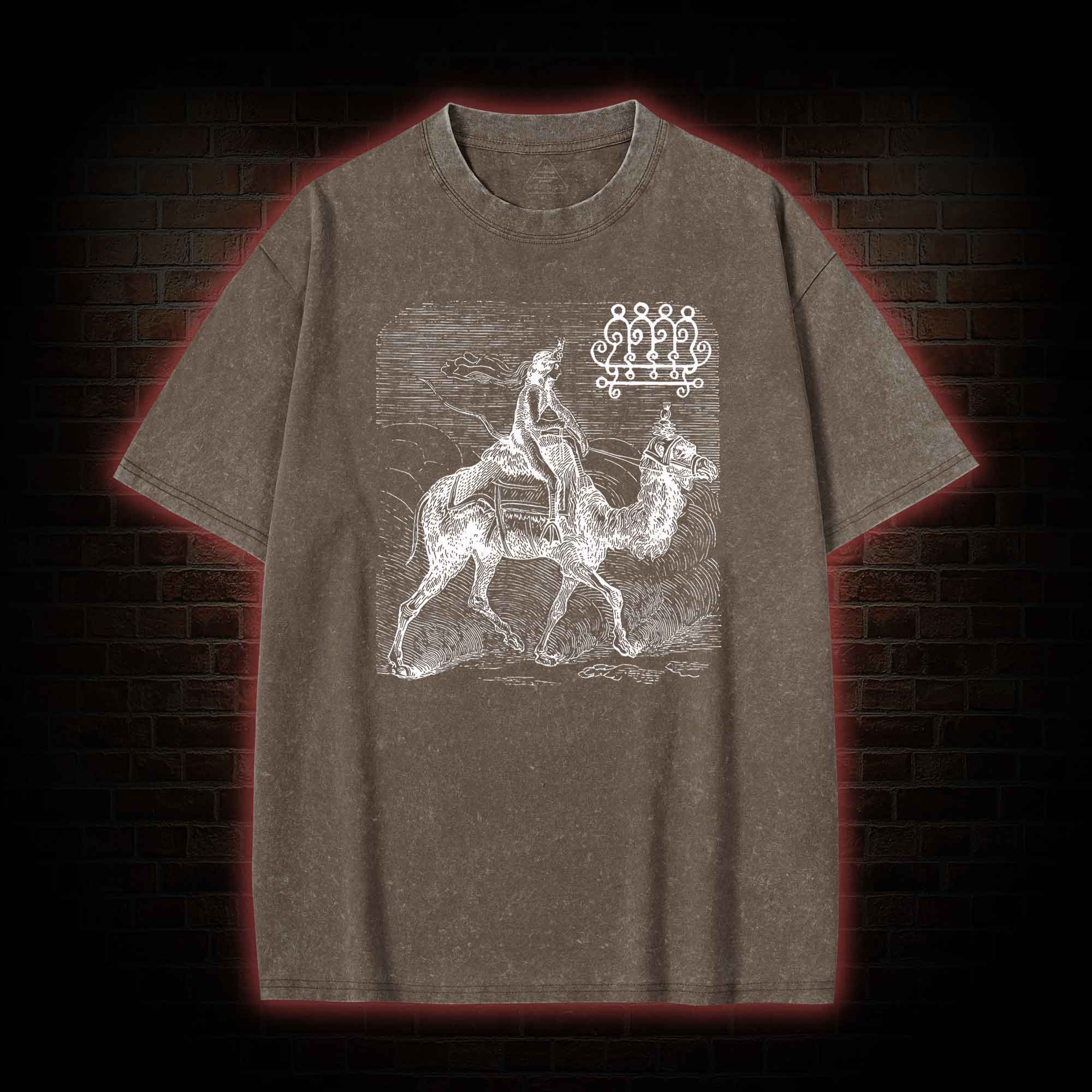 Demonology Washed T-shirt