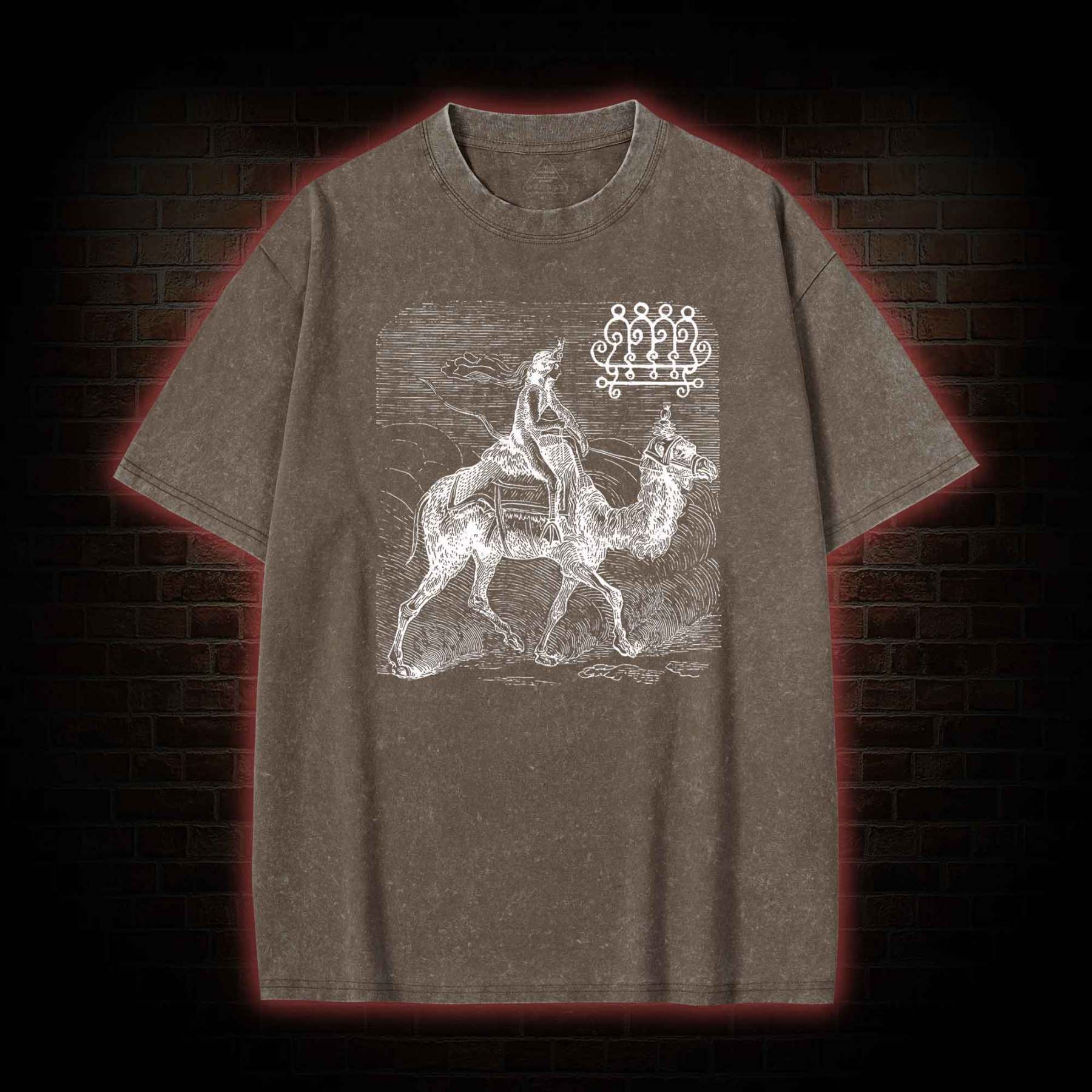 Demonology Washed T-shirt