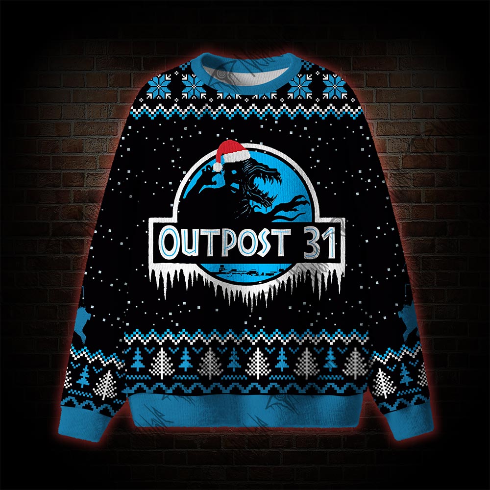 Outpost 31 Horror Ugly Sweatshirts