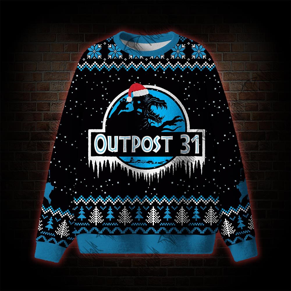 Outpost 31 Horror Ugly Sweatshirts