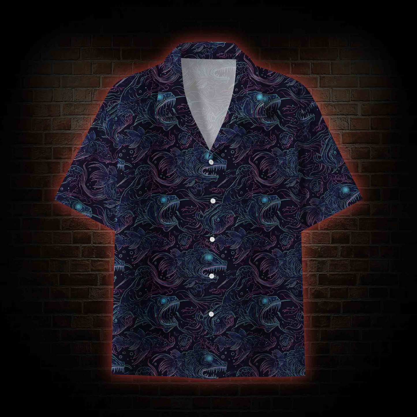 Terror of the Deep Hawaiian Shirt