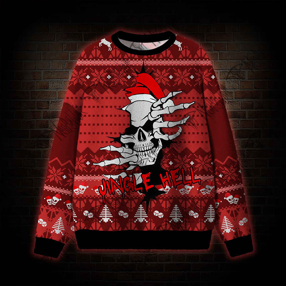Jingle Hell Ugly Sweatshirts