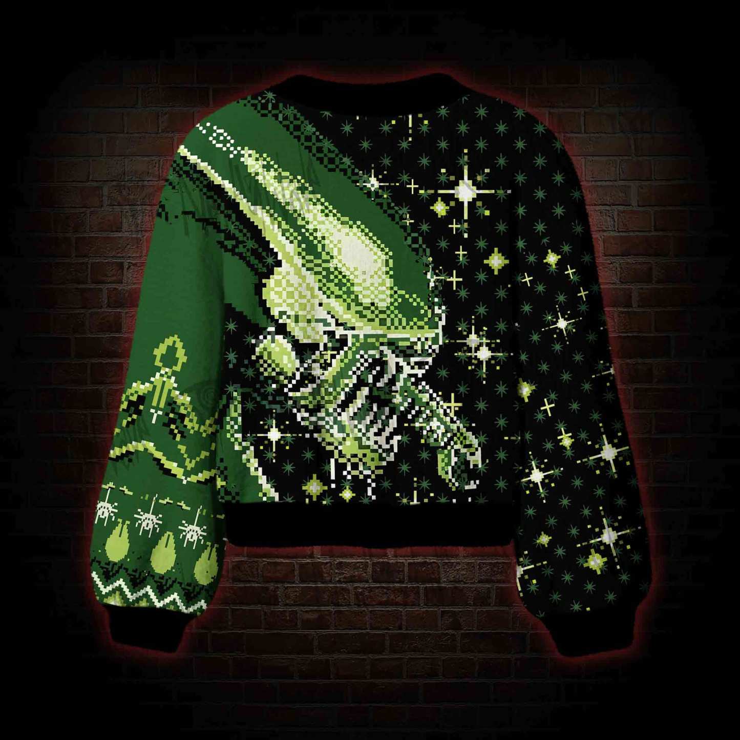 Alien in Space Women's Cardigan Sweater
