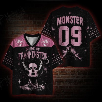 Bride of Frankenstein Mesh Jersey