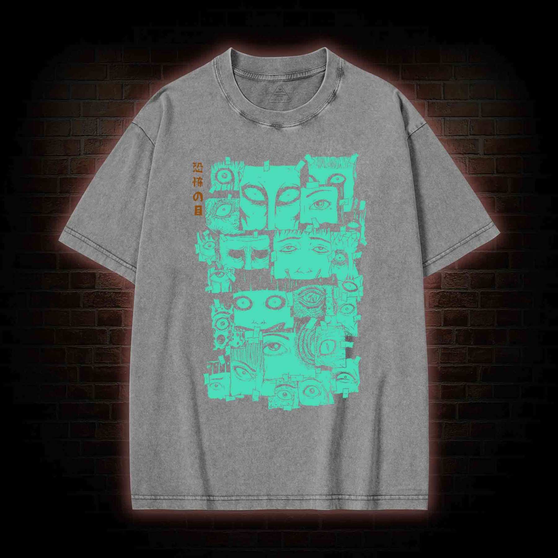 Eyes Of Horror Washed T-shirt